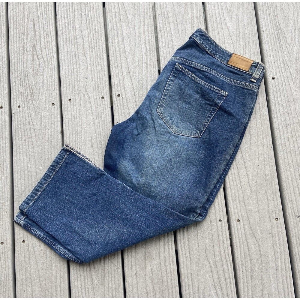 Vintage 2003 Tommy Hilfiger Jeans Women 14 Capri Cropped Stretch Denim Y2K